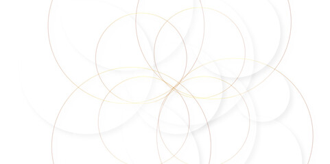 Poster - modern abstract white and golden background with transparent layers triangle shape with shadow. whit