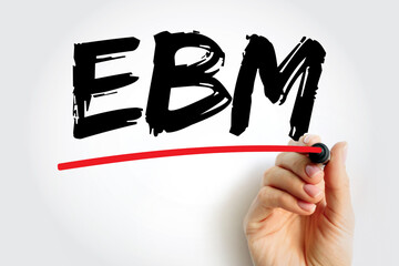 Poster - ebm - evidence-based medicine - use of current best evidence in making decisions about the care of i