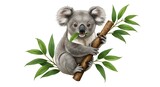 Eucalyptus Embrace AI Generated