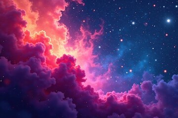abstract swirling nebula texture, vibrant colors, wallpaper, bright, science fiction