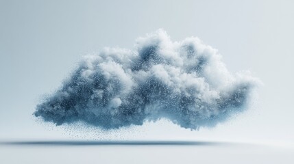 Aufkleber - Abstract cloud formation