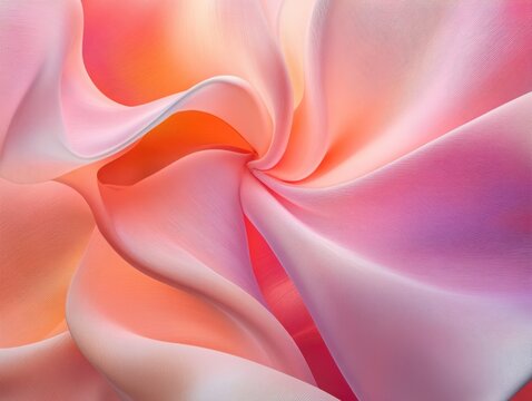 Twisting fluid ripples, soft pulses gently appear