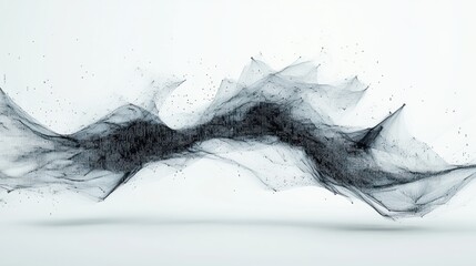 Aufkleber - Abstract digital form