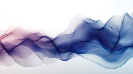 Poster - Abstract flowing lines