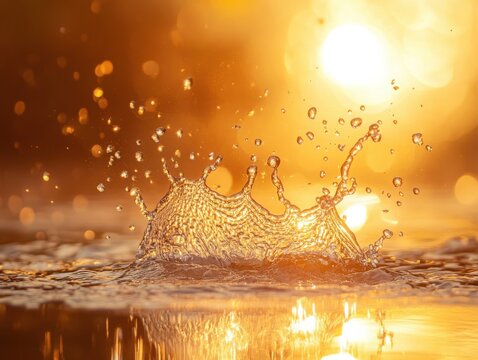 Twisting fog splashes, radiant light, subtle background appears