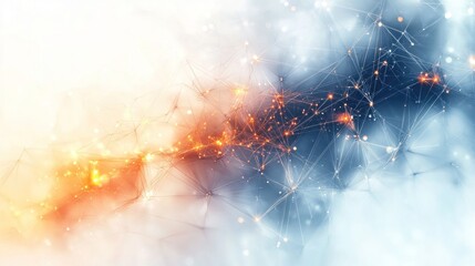 Poster - Abstract network of connections (2)