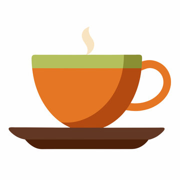 Tea Cup and Saucer Icon  with festive, printable graphic designs for instant digital download.
