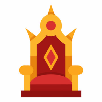 Royal Throne Icon  with festive, printable graphic designs for instant digital download.