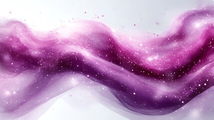 Wall Mural - Abstract Purple Galaxy Swirling Cosmic Design