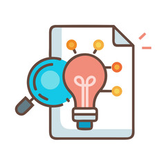 Poster - Conceptual vector illustration for business ideas and market research