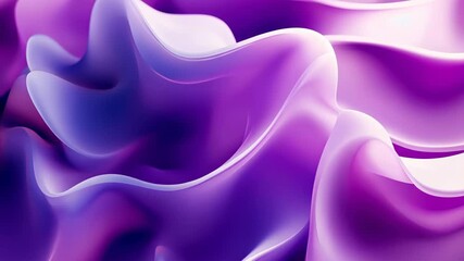 Aufkleber - swirling waves of purple and lavender grace a vibrant abstract landscape shaped by light and color i