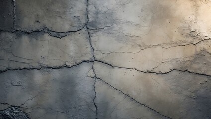 Aufkleber - A cracked and weathered wall texture, showing a rough surface