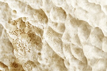 Poster - Textured, light beige and tan surface with subtle organic patterns