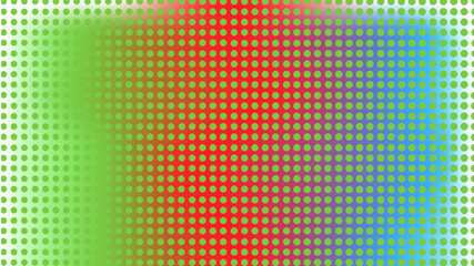 Aufkleber - Abstract colorful gradient mesh background with halftone pattern. Modern background for technology and digital concept presentation design. Abstract futuristic dotted mesh with gradient effect.