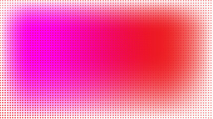 Aufkleber - Abstract colorful gradient mesh background with halftone pattern. Modern background for technology and digital concept presentation design. Abstract futuristic dotted mesh with gradient effect.