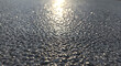 © MARTINA - Sparkling Surface With Water Droplets Reflecting Sunlight In Morning Time