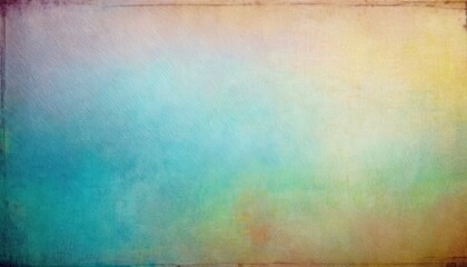 Aufkleber - soft pastel textured background with teal blue and warm yellow gradient for web design, branding, print media, graphic design, digital art projects

