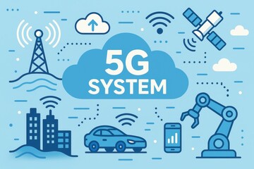 Poster - Visual Representation of 5G System and Technologies for Communication