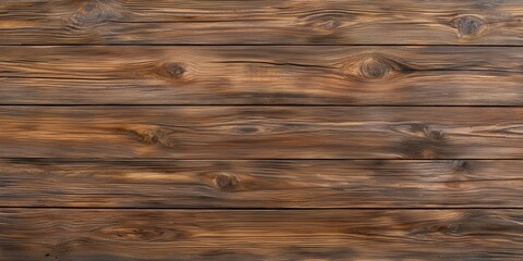 Poster - Realistic Wooden Planks in Overcast Lighting for Background or Textural Use, Perfect for Interior Design and Artistic Projects