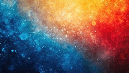 Aufkleber - Vibrant Abstract Background with Blending Colors