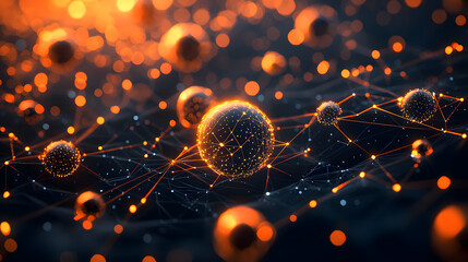 Poster - Augmented reality without devices visualizing digital wallpaper in a networked environment