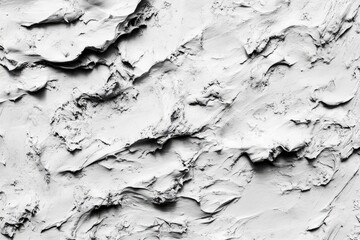 Poster - Textured, light gray, stucco wall.  Intricate, sculpted surface