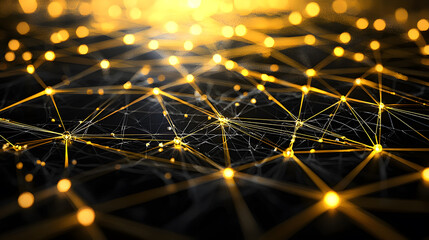 Poster - Futuristic energy grids wallpaper smart city concepts technology environment digital viewpoint illuminated frameworks