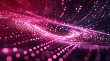 Aufkleber - Dynamic energy grids in futuristic smart city frameworks - abstract wallpaper design vibrant digital environment