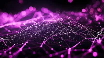 Poster - Futuristic energy grids in smart city frameworks wallpaper abstract visualization high-tech environment digital viewpoint