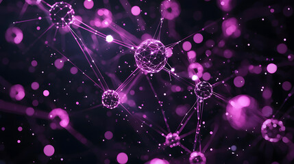 Poster - Interstellar communication concept wallpaper digital space abstract design cosmic visualization futuristic environment