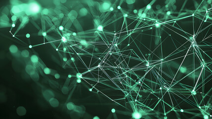 Poster - Sustainable technology innovations wallpaper digital network visualization futuristic environment abstract viewpoint