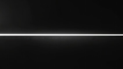 Poster - Abstract light beam on dark background