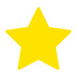 © koxeiryu - 一つの星のベクターイラスト：シンプルな輝き - Single Star Vector Illustration: Minimal Shine