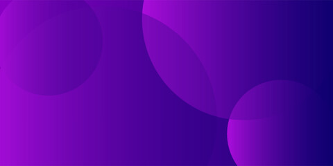 Leinwandbilder - Minimal geometric background. Purple elements with fluid gradient. Dynamic shapes composition. Eps10 vector