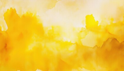 Poster - 
bright yellow watercolor texture background for web design, print media, branding projects, abstract art resource, creative marketing visuals


