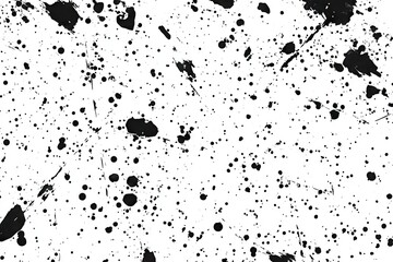 Aufkleber - Abstract ink splatters on white background (2)