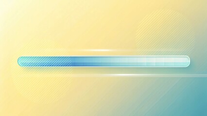Leinwandbilder - Abstract pastel background with a progress bar showing a process in motion