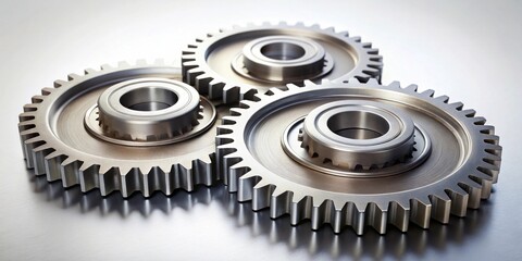 Poster - Precisely Intermeshed Cogwheels A Detailed Study of Mechanical Components in Seamless Operation