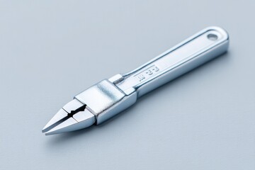 Aufkleber - capture clean image of single electrician tool such as pliers on plain backdrop showcasing its simpl