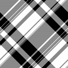Poster - stylish monochrome plaid pattern. perfect for textile design, website backgrounds, or fashion projec