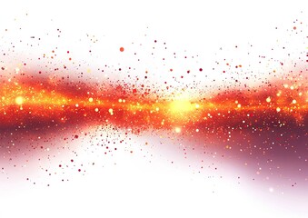 Poster - Abstract fiery explosion graphic