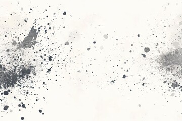 Aufkleber - Abstract splattered grayscale design