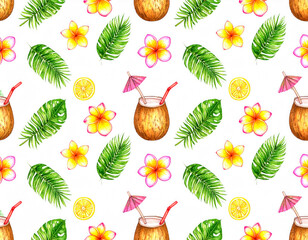 Poster - summer background pattern seamless 