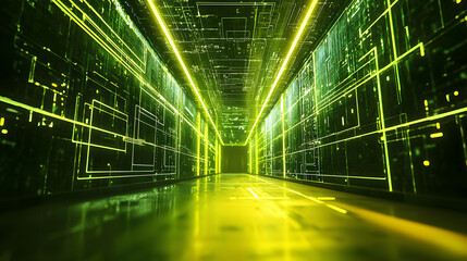 Poster - Visualizing sustainable technology in green digital systems a futuristic exploration of eco-friendly innovations