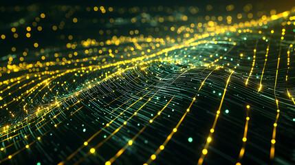 Poster - visualizing sustainable tech innovations global digital systems infographic eco-friendly environment