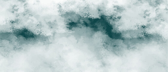 Aufkleber - Abstract blue watercolor grunge old black and white texture with smoke. Old grunge design cement wall texture. Soft white vintage or antique distressed texture. 