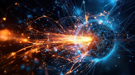 Aufkleber - Cyber attack alert hackers strike critical infrastructure raising explosive tension in online security landscape