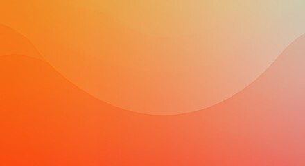 Wall Mural - Vibrant retro themed digital background featuring smooth orange pastel gradient subtle grain texture suitable summer web headers creative posters abstract minimal banner designs modern gradient