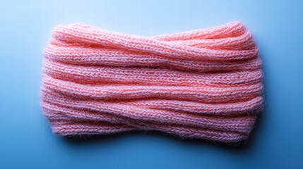 Poster - Beautifully knitted headband perfect for keeping ears warm during cold winter months or outdoor activities