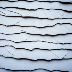 Poster - An old white wall with cracks and texture creating a unique rustic background for photography